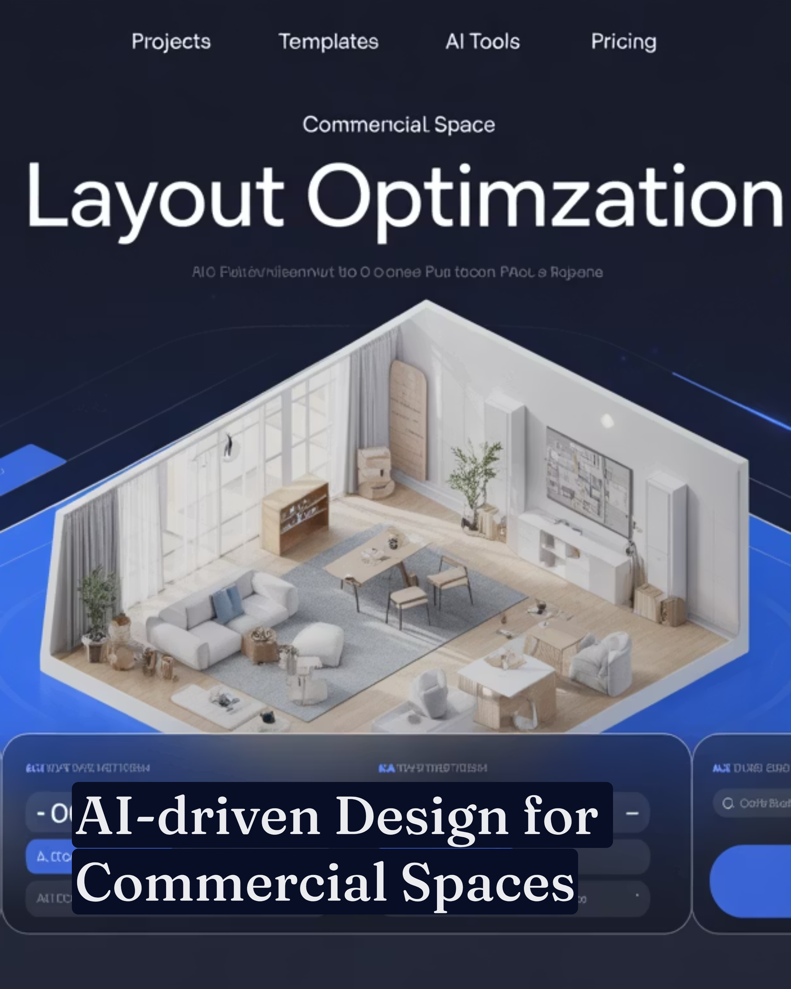 AI-driven Design for Commercial Spaces
