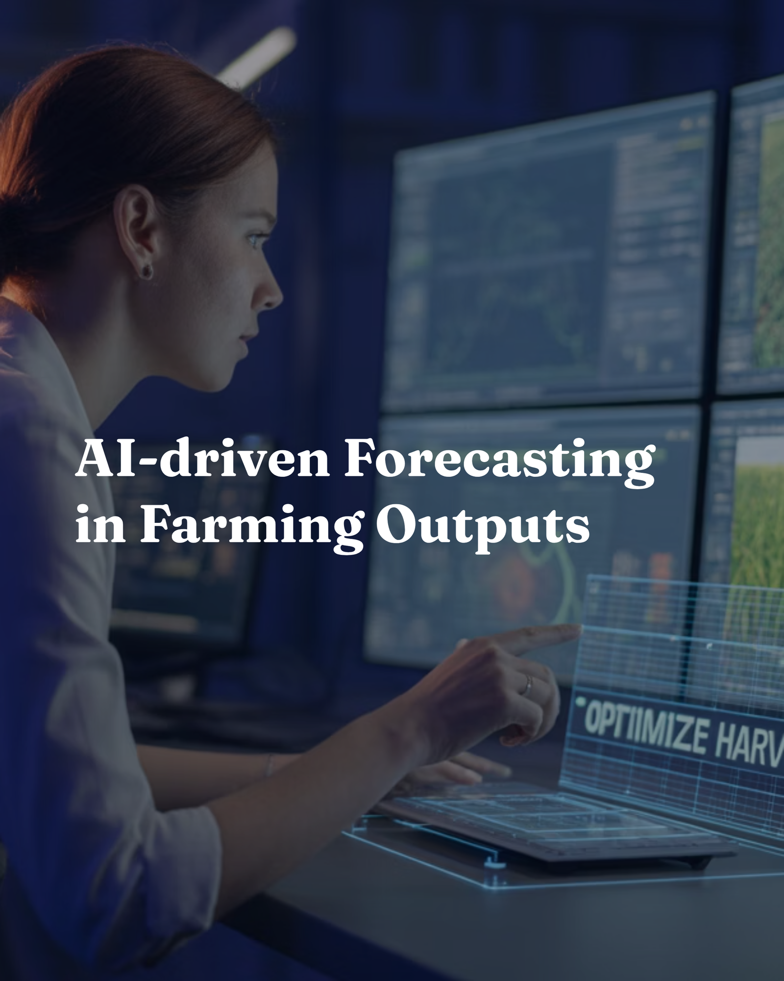 AI-driven Forecasting in Farming Outputs