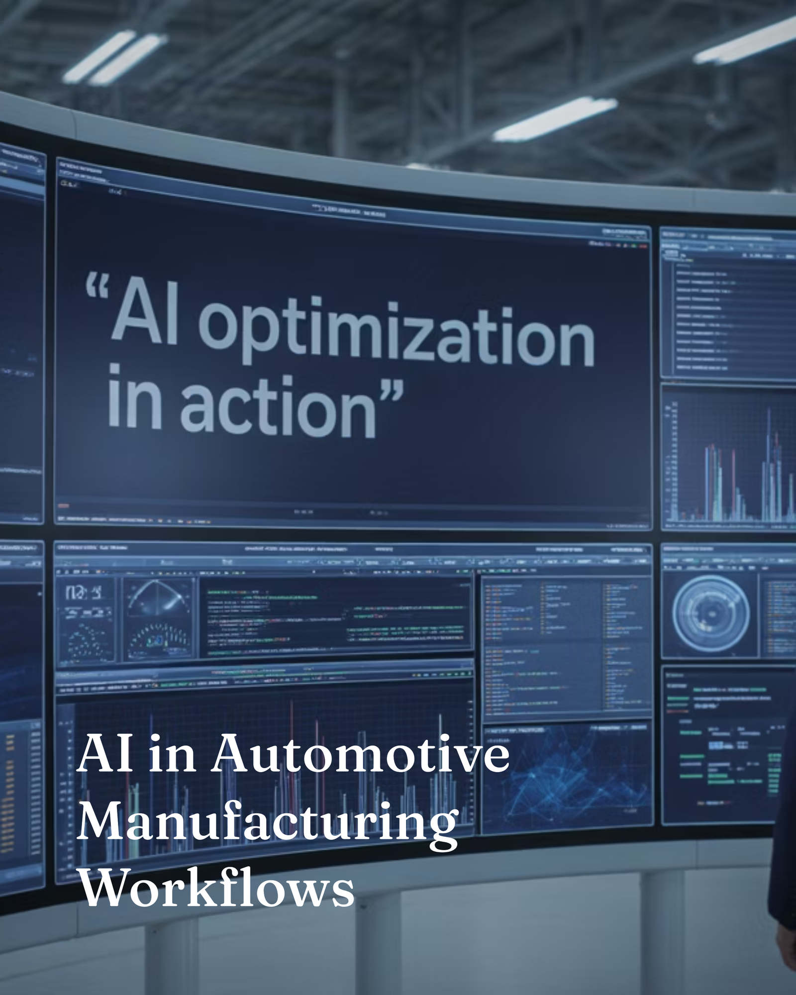 AI in Automotive Manufacturing Workflows