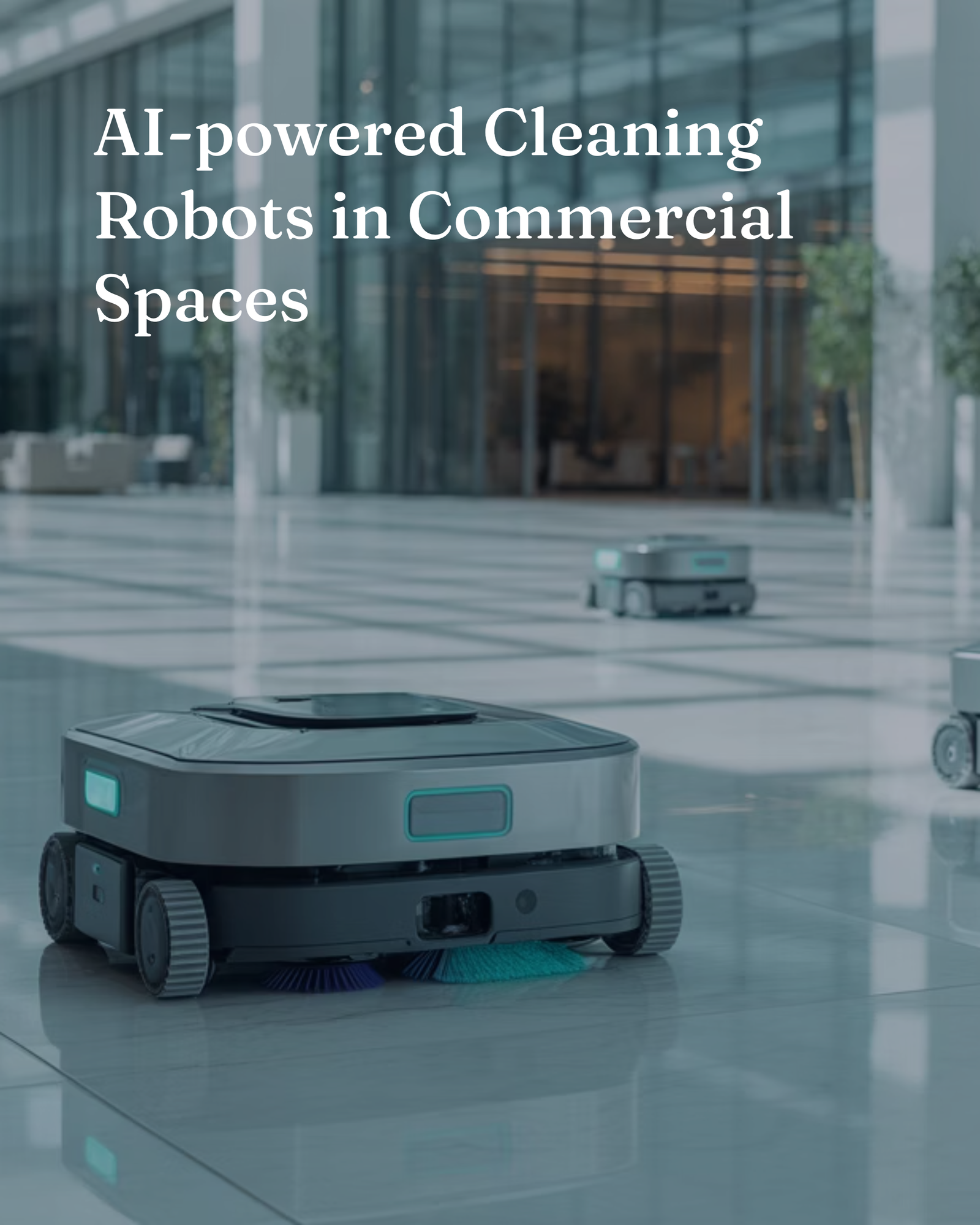AI-powered Cleaning Robots in Commercial Spaces
