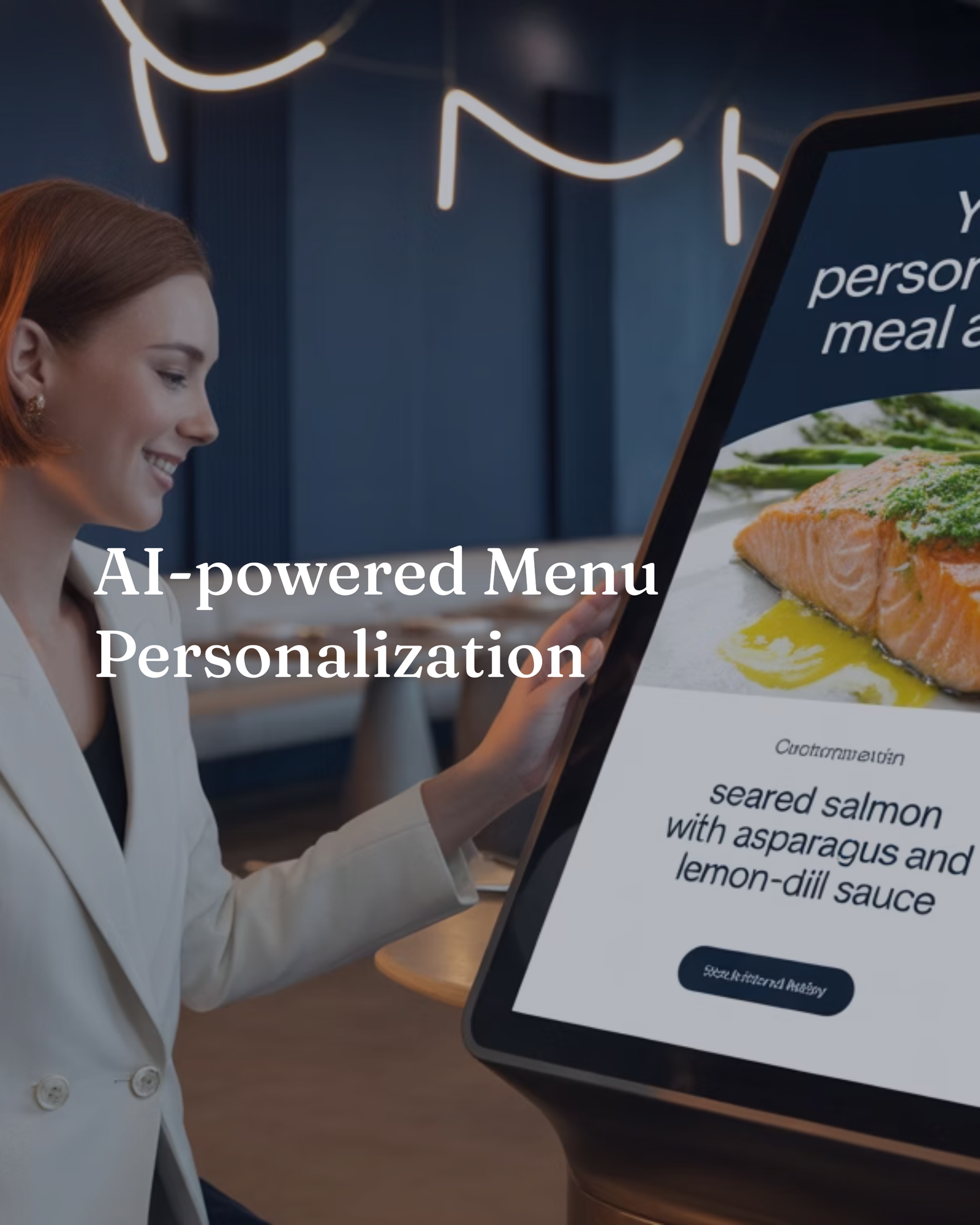 AI-powered Menu Personalization
