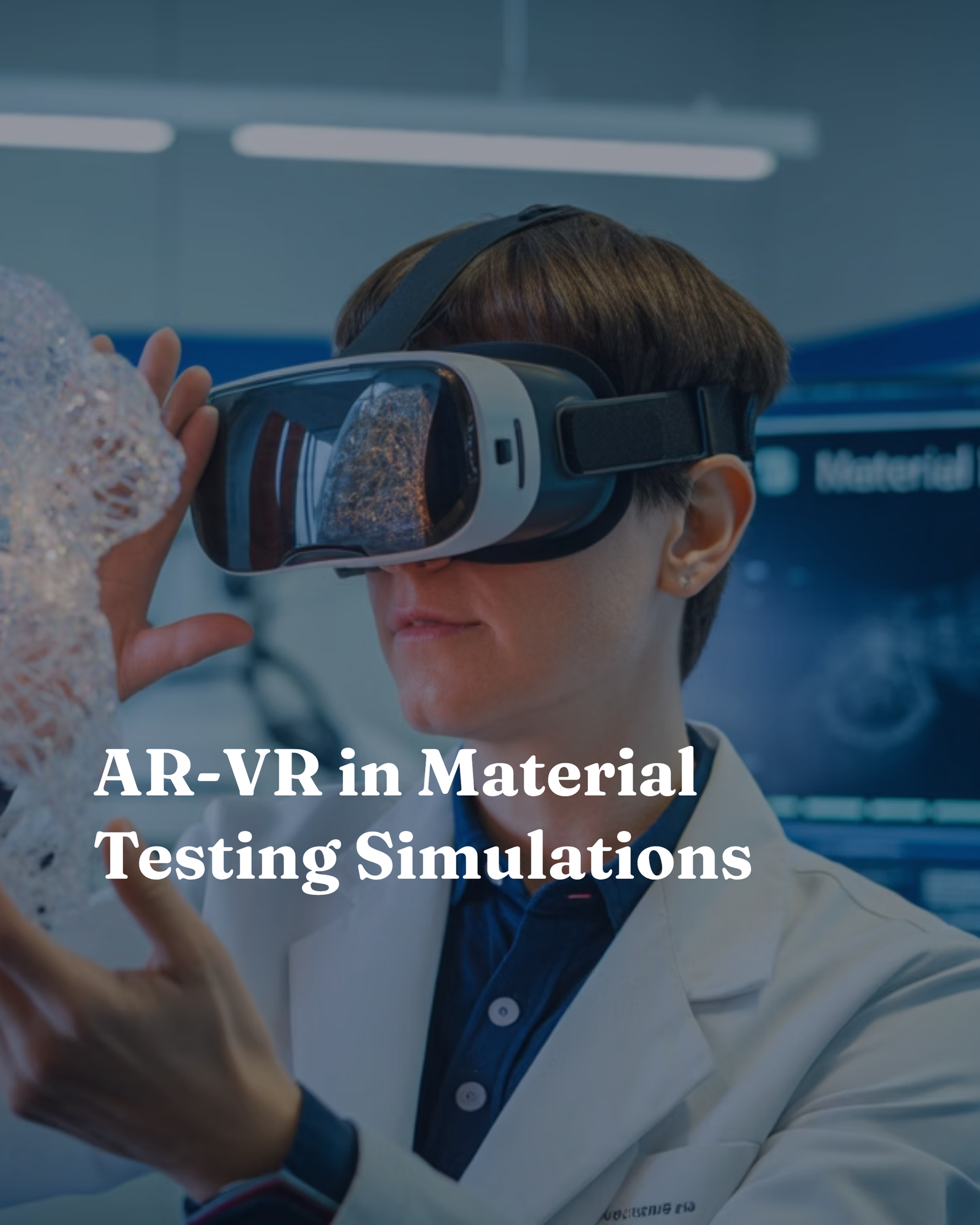 AR-VR in Material Testing Simulations