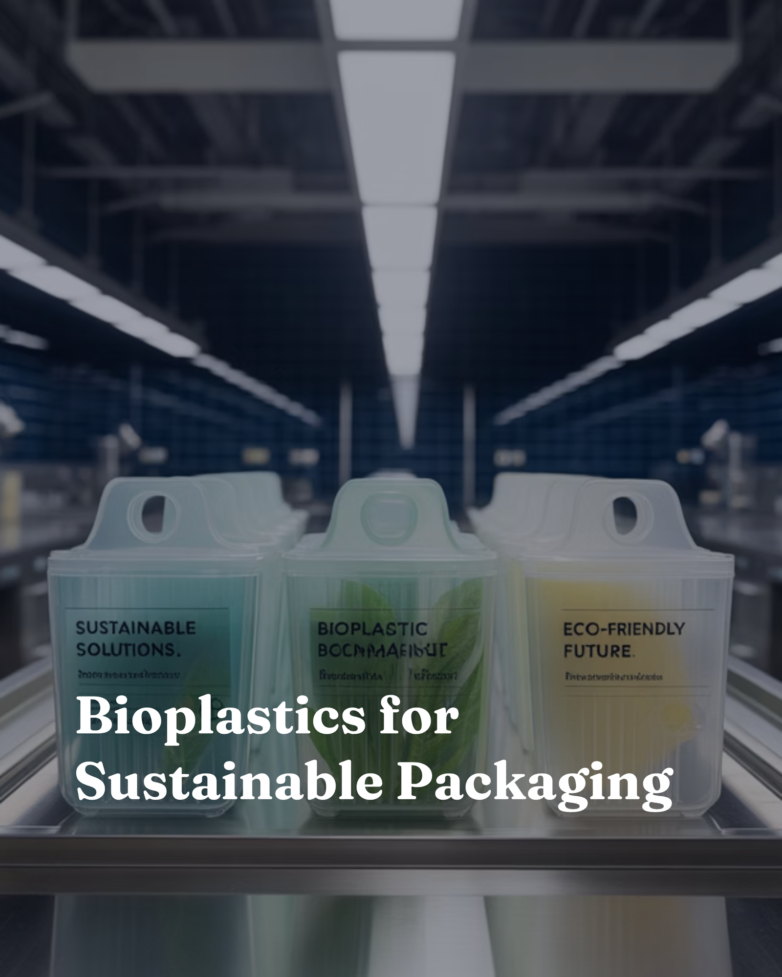 Bioplastics for Sustainable Packaging
