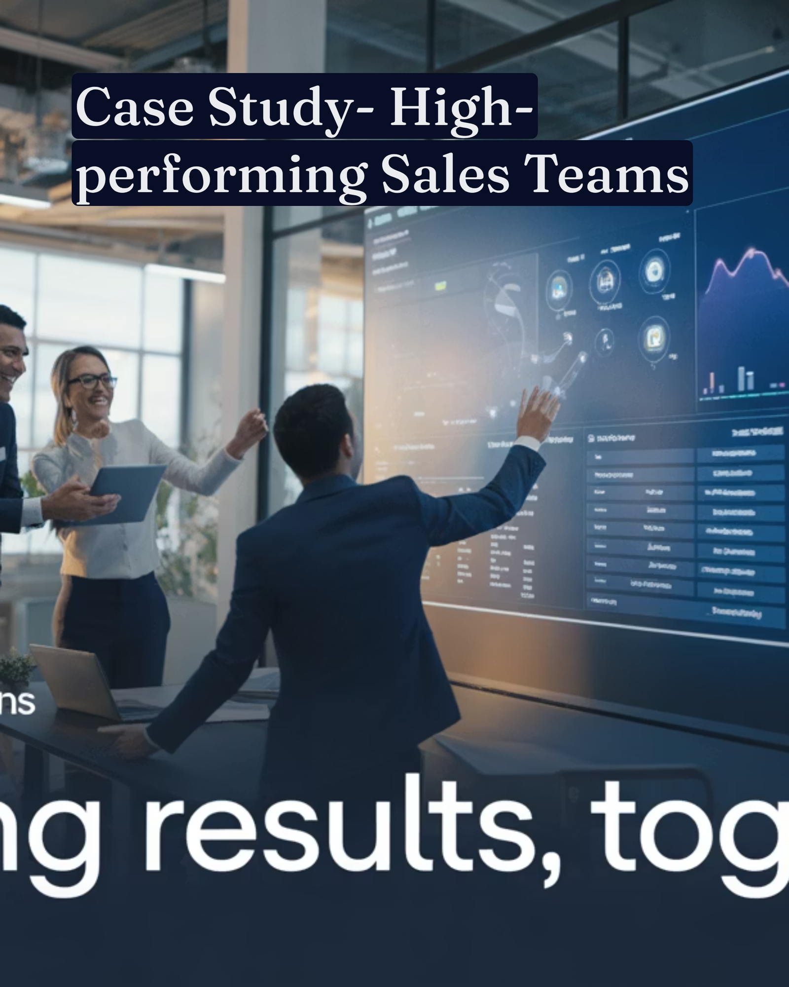 Case Study: High-performing Sales Teams