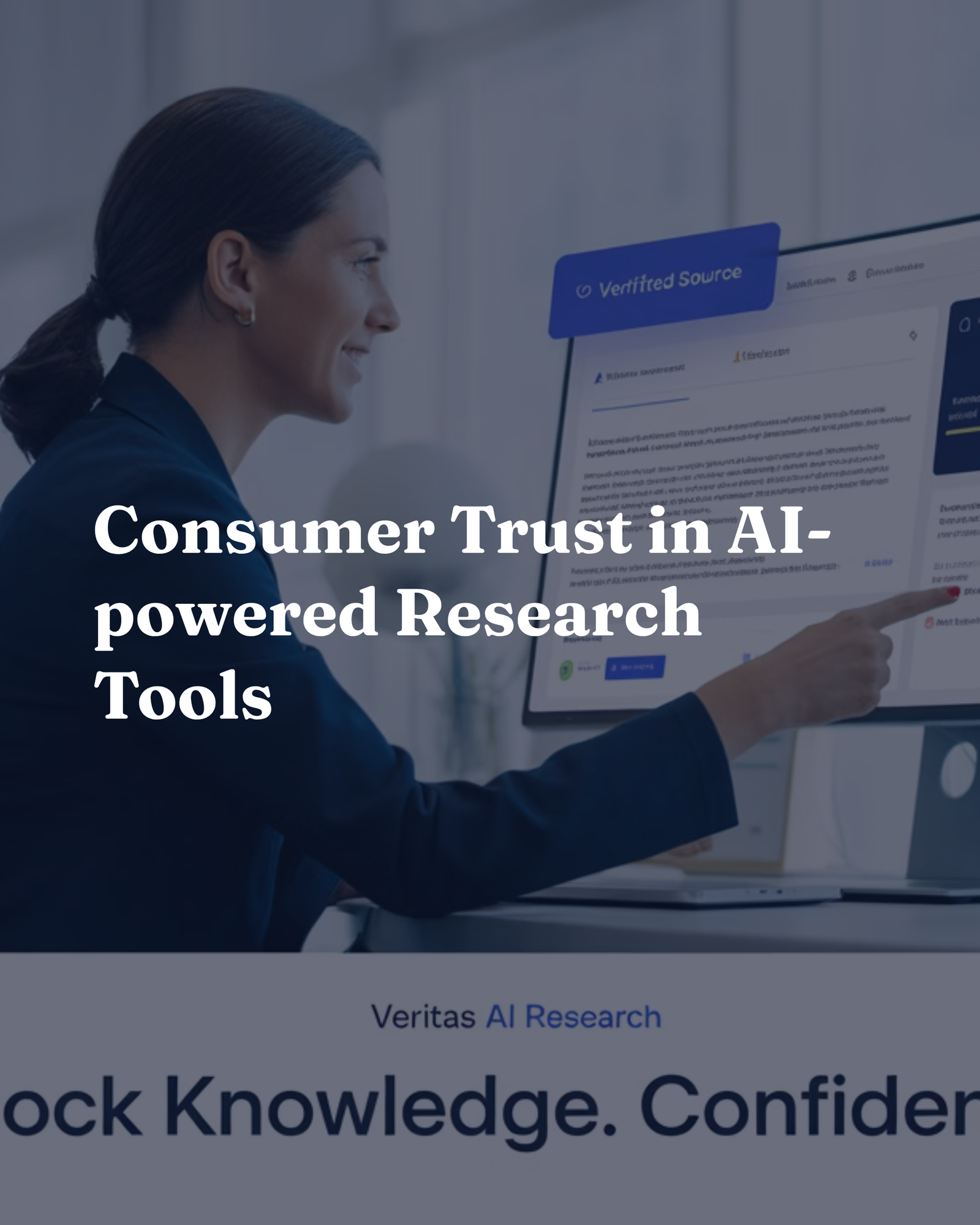 Consumer Trust in AI-powered Research Tools