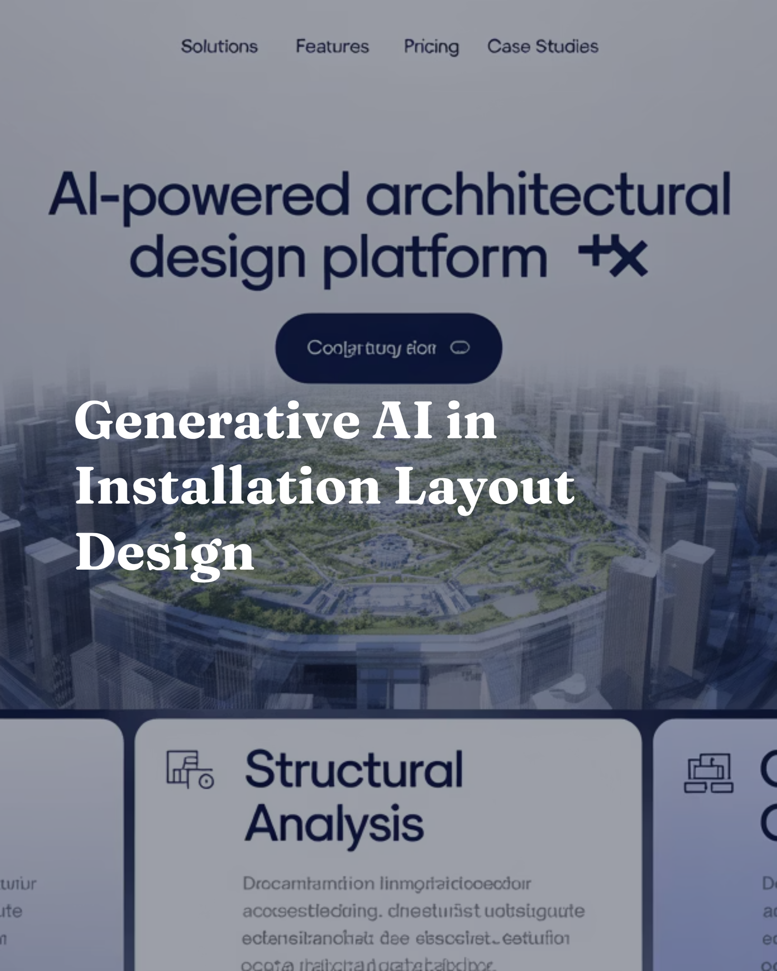 Generative AI in Installation Layout Design