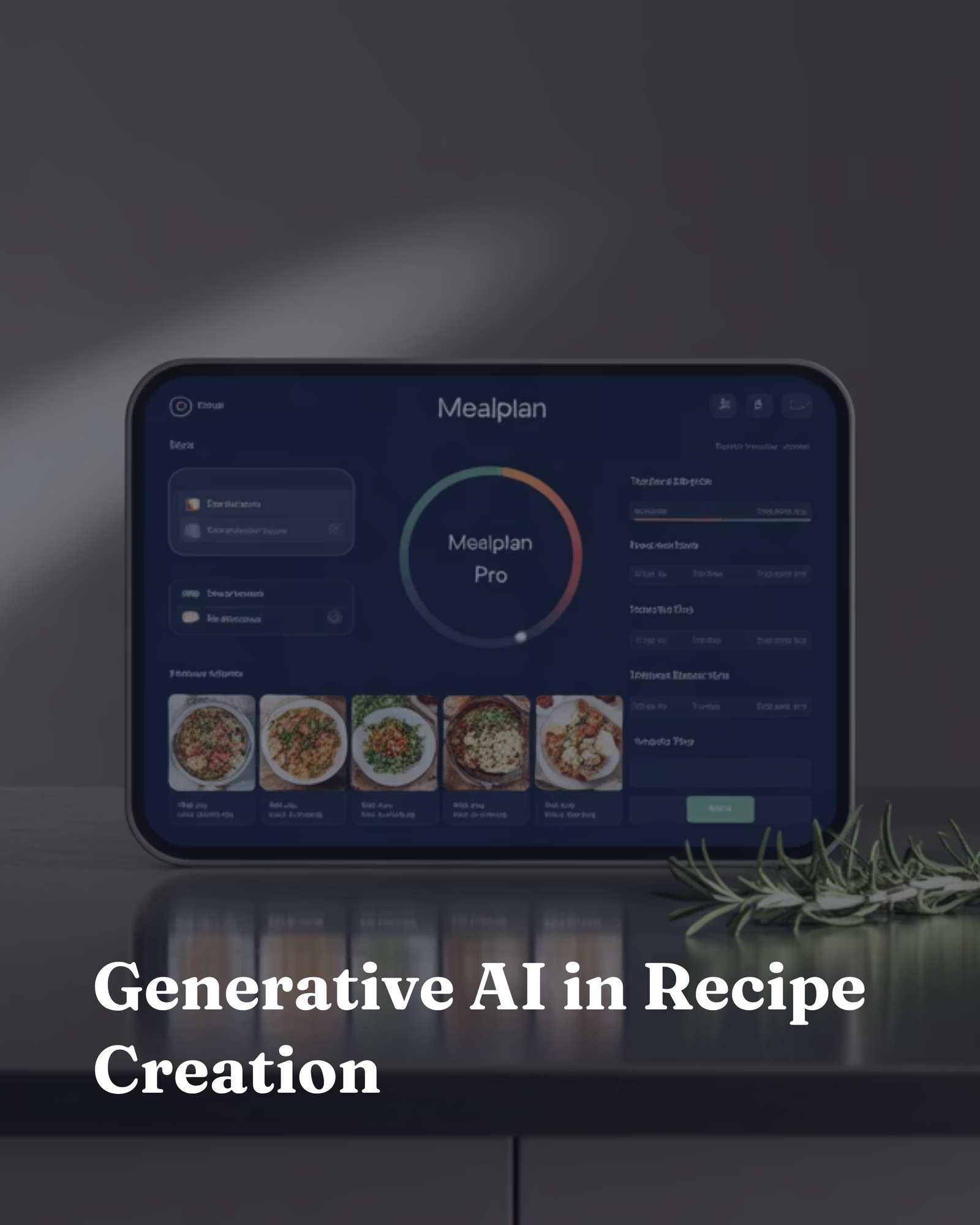 Generative AI in Recipe Creation
