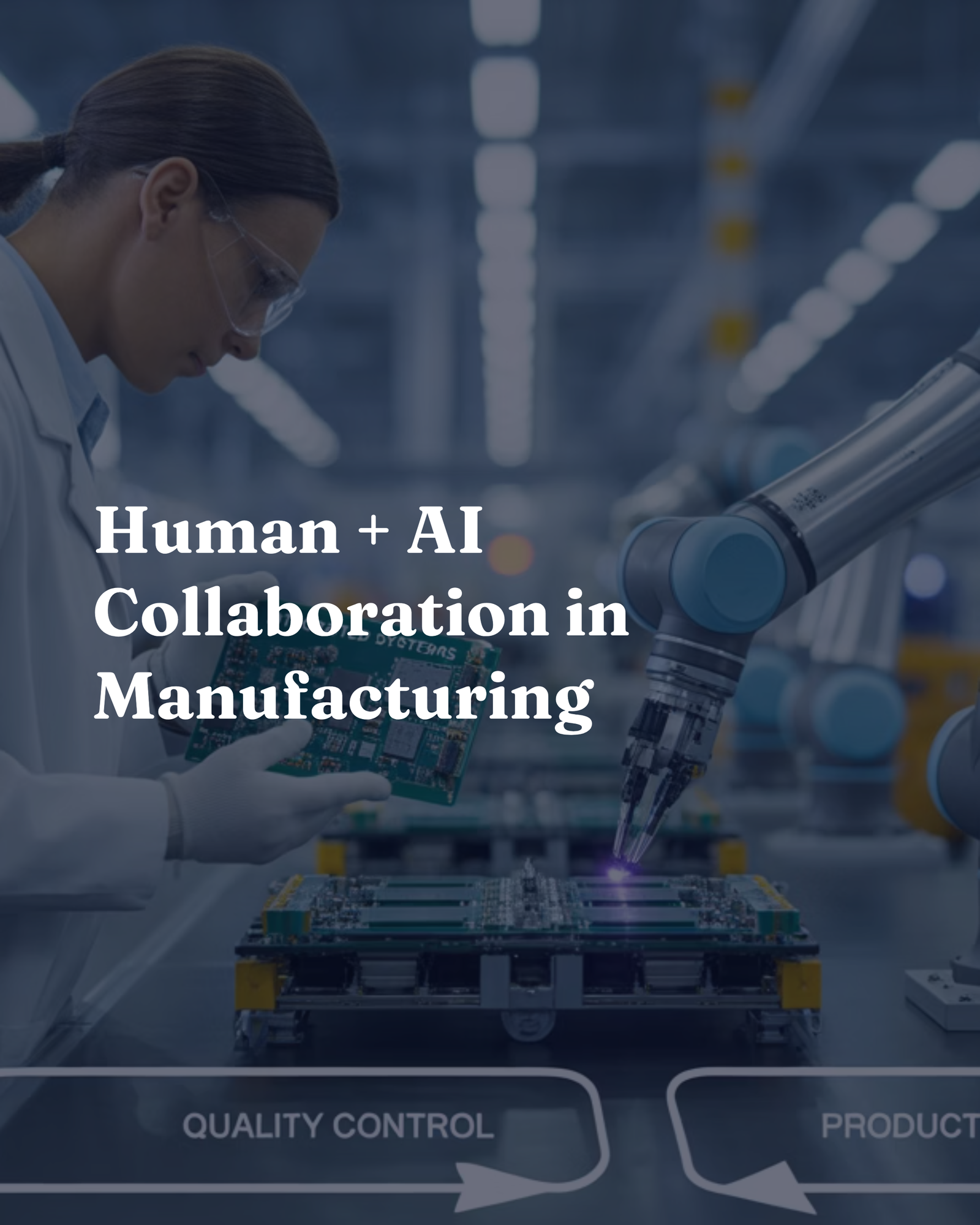 Human + AI Collaboration in Manufacturing