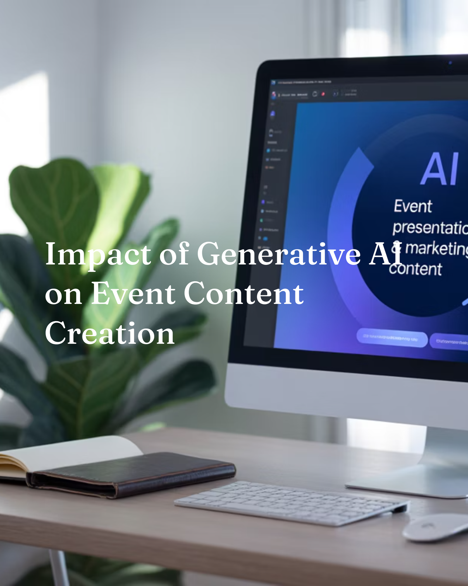 Impact of Generative AI on Event Content Creation