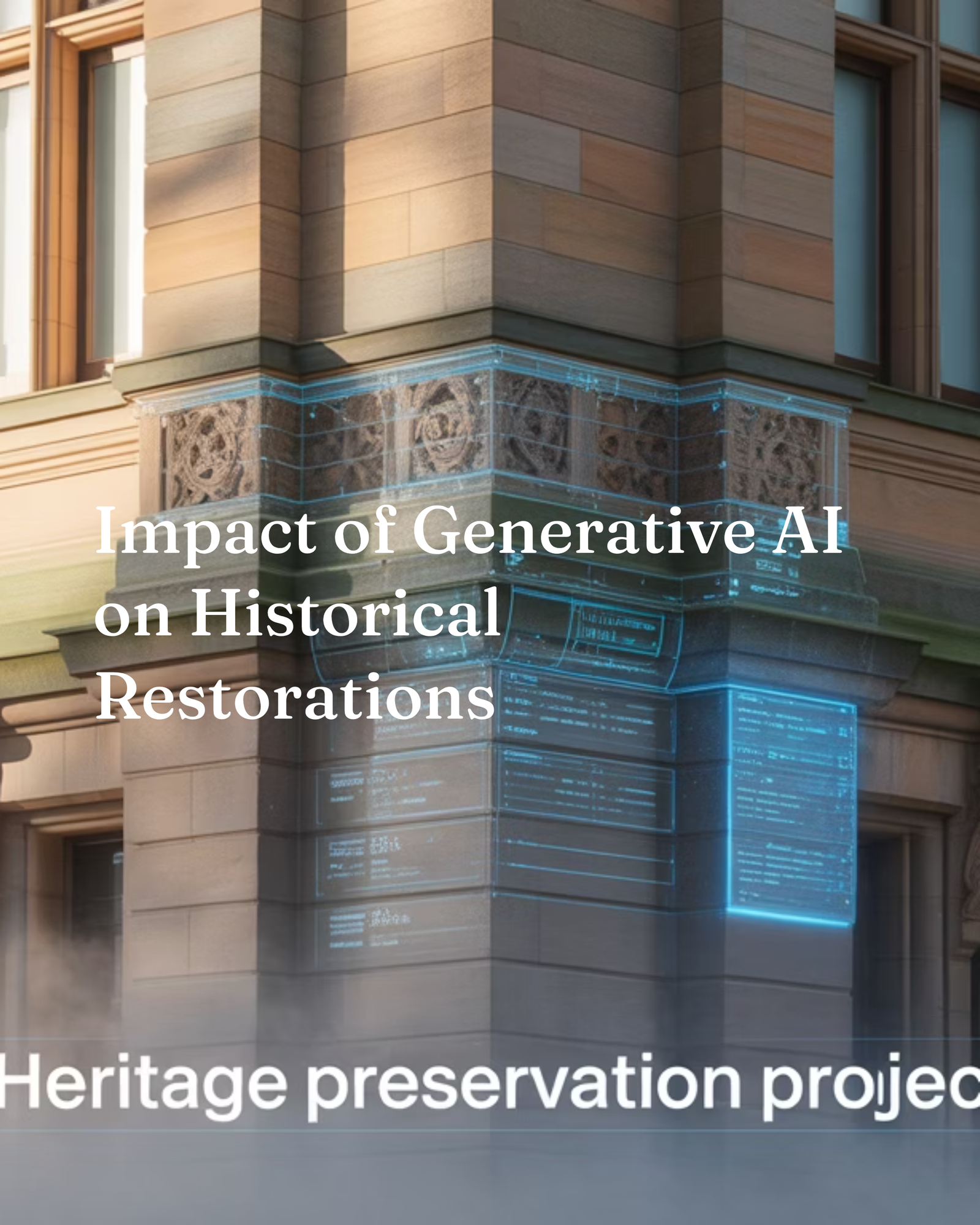 Impact of Generative AI on Historical Restorations