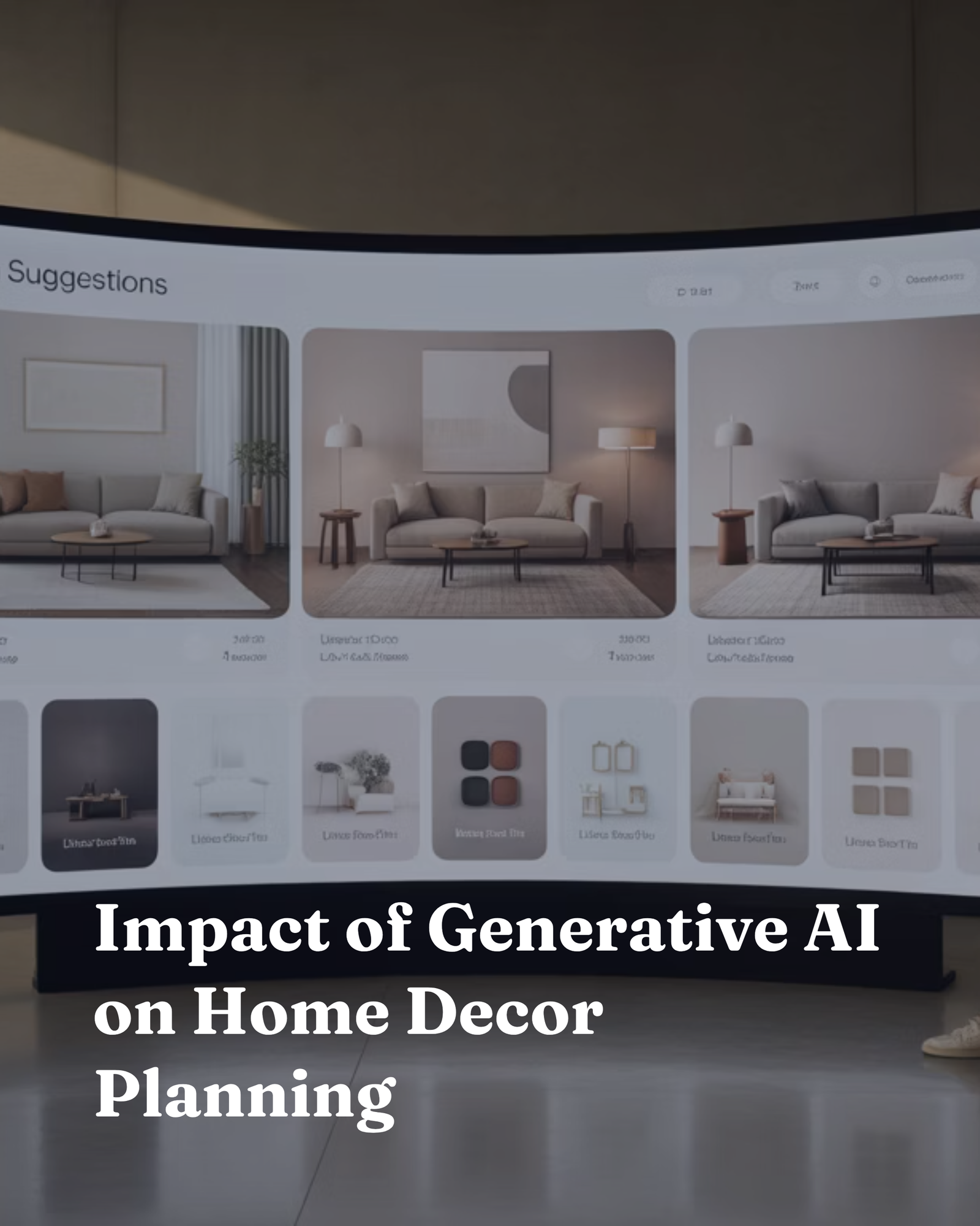 Impact of Generative AI on Home Decor Planning