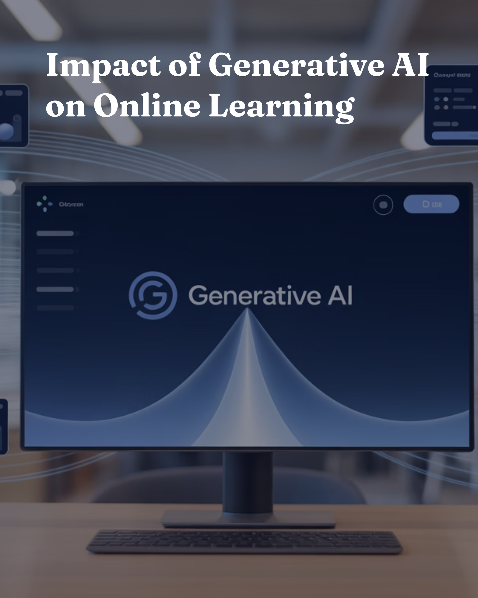 Impact of Generative AI on Online Learning