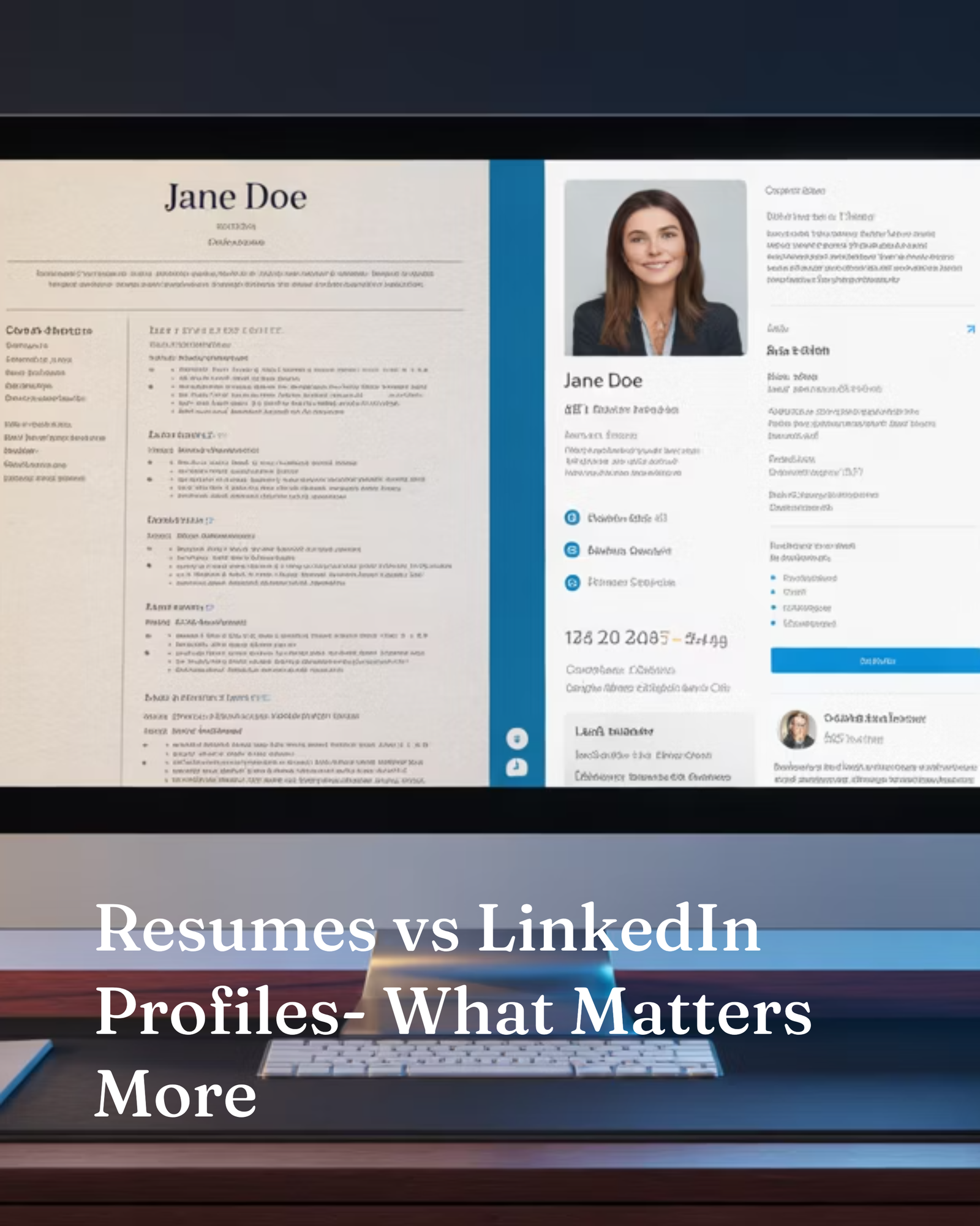 Resumes vs LinkedIn Profiles: What Matters More