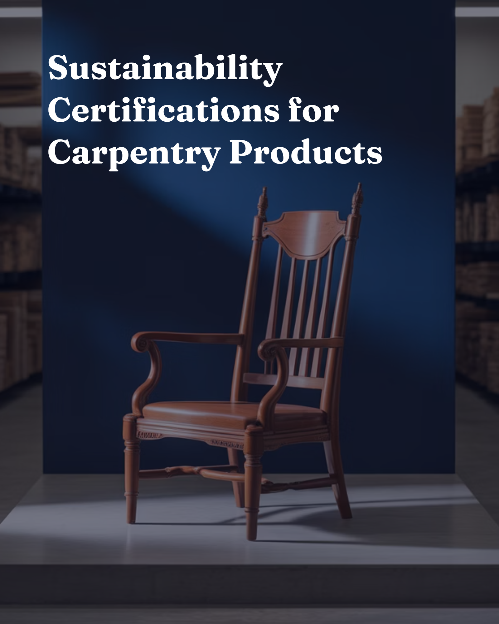 Sustainability Certifications for Carpentry Products