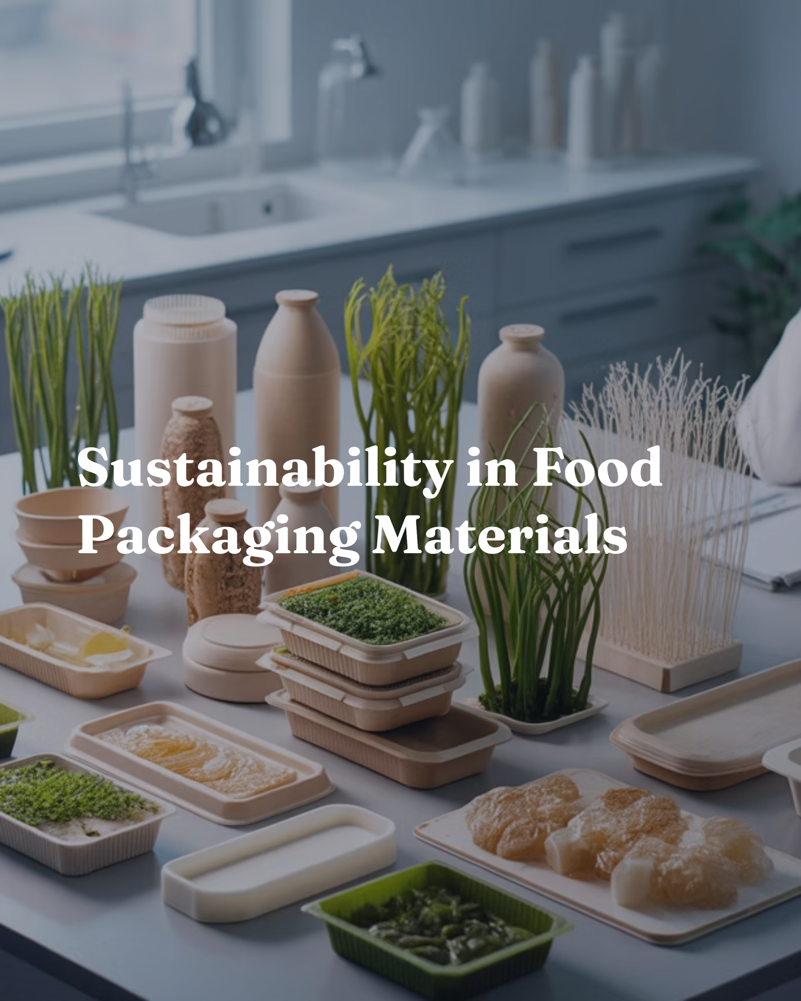 Sustainability in Food Packaging Materials