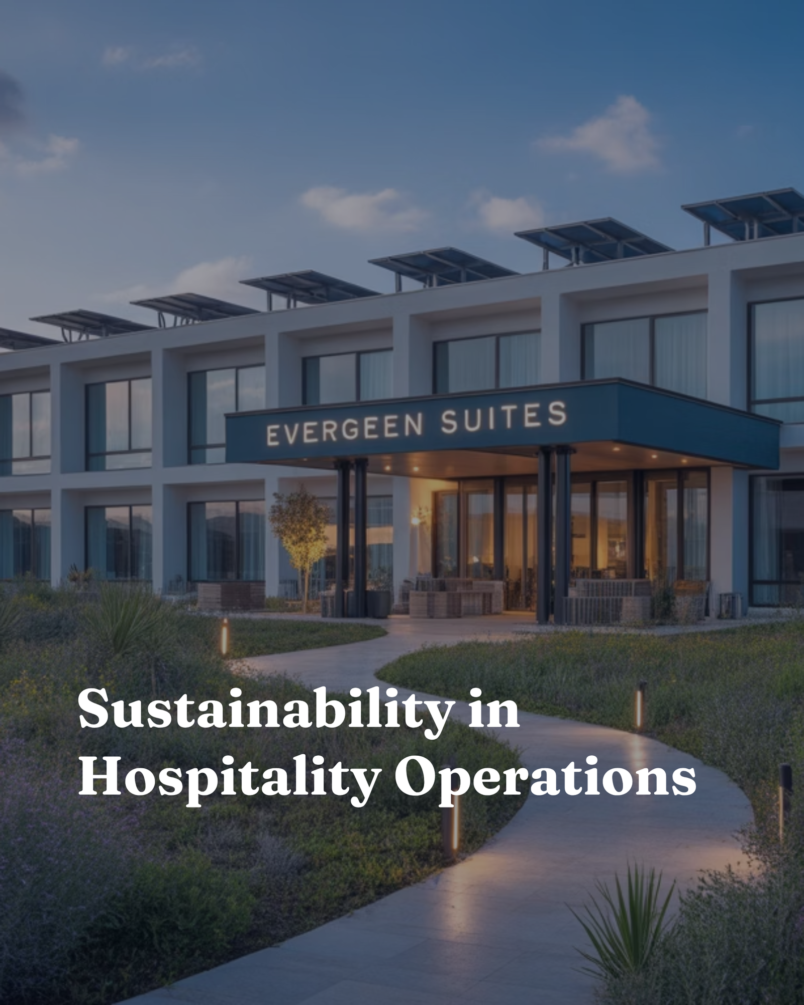 Sustainability in Hospitality Operations