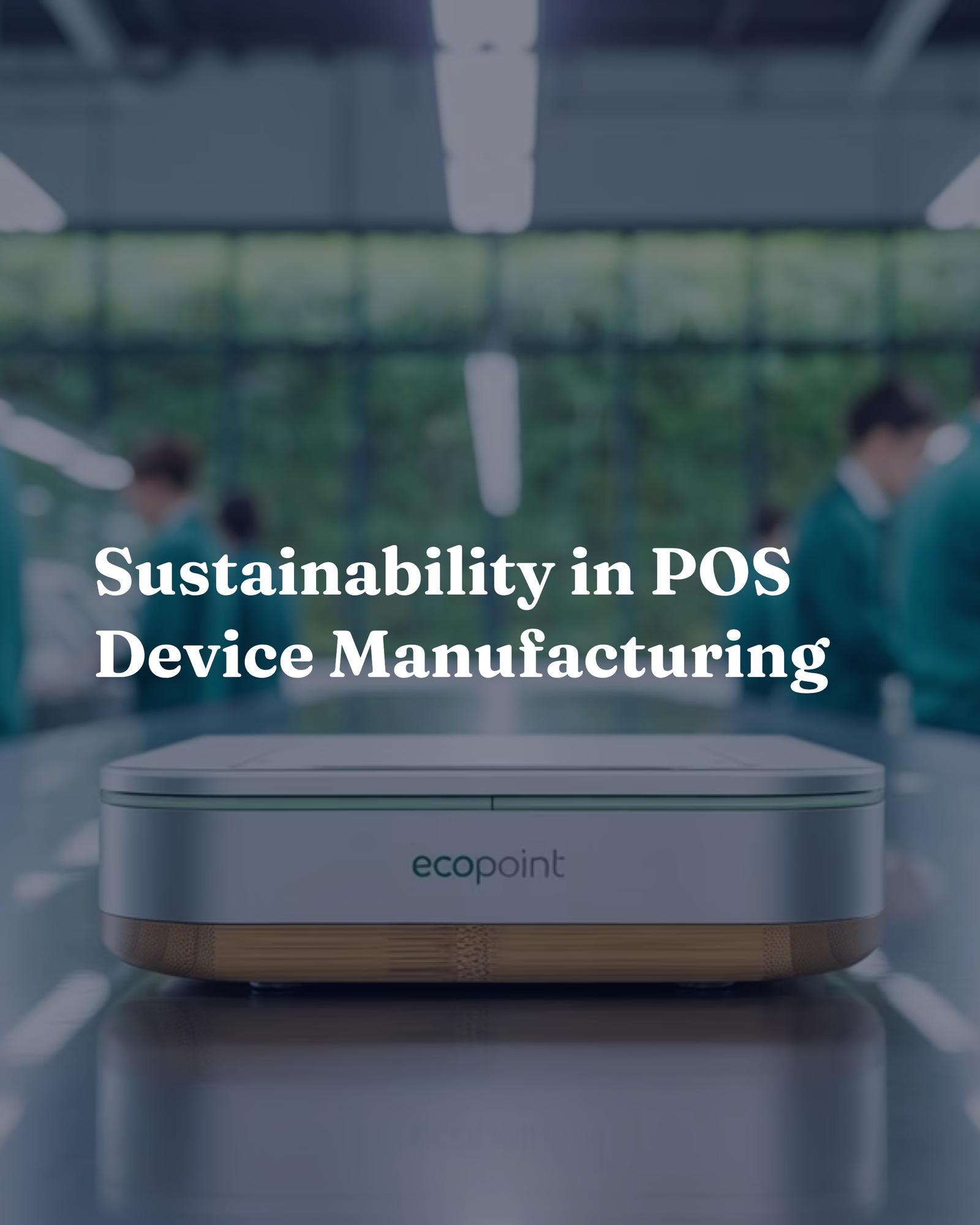 Sustainability in POS Device Manufacturing