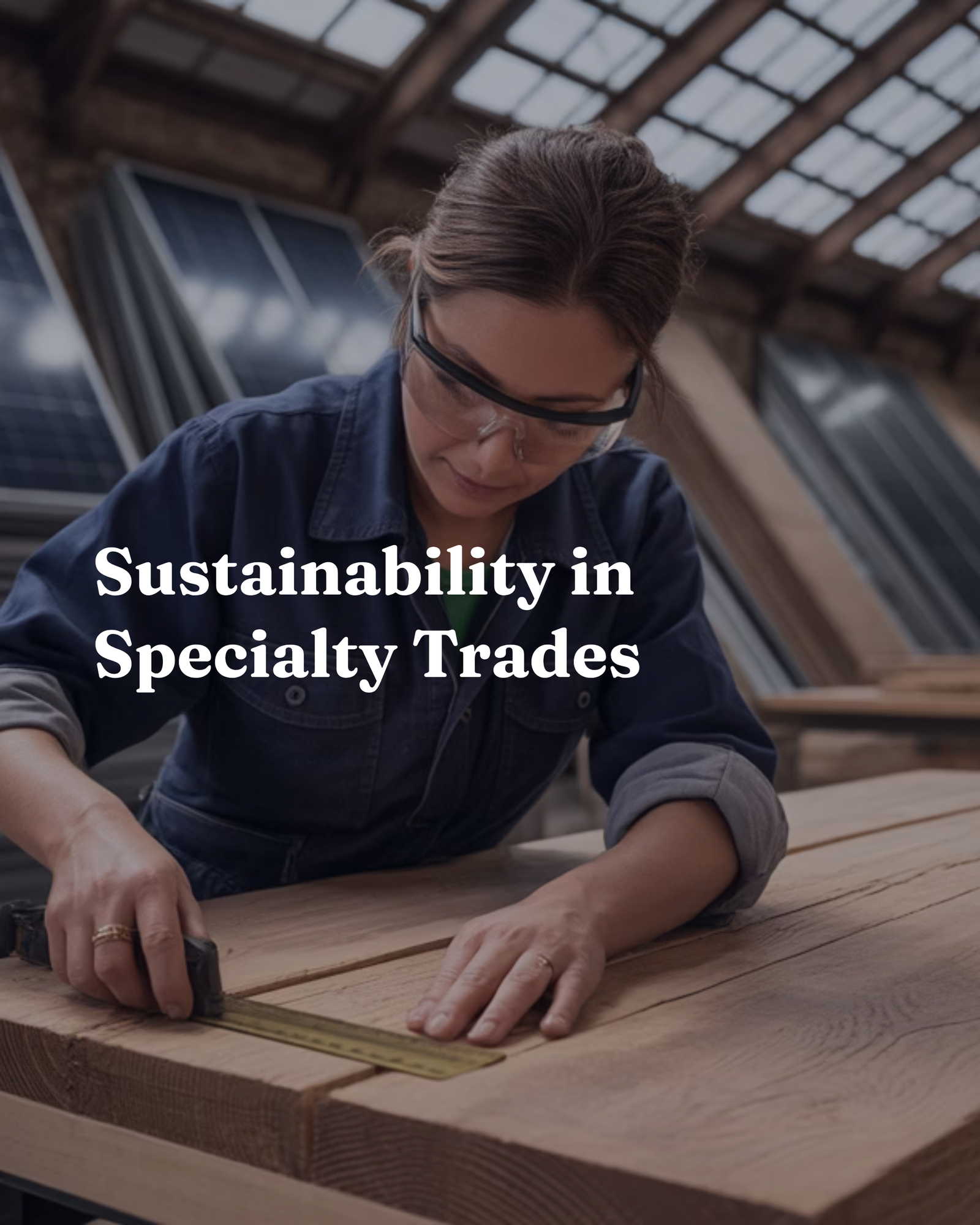 Sustainability in Specialty Trades