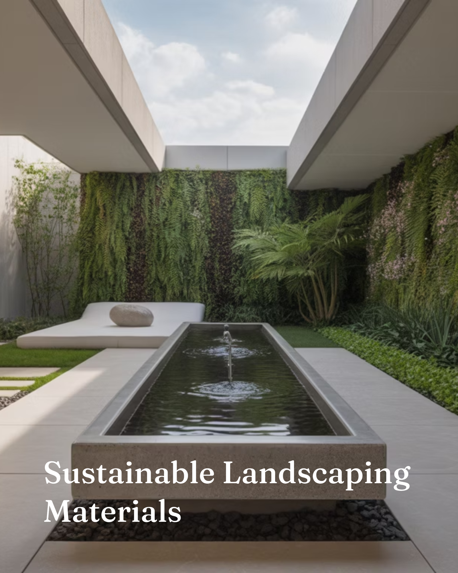 Sustainable Landscaping Materials